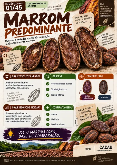 Marrom predominante