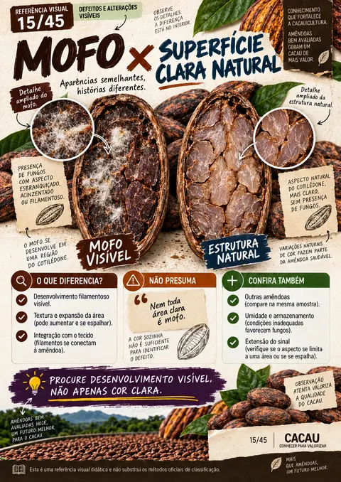 Mofo × Superfície clara natural